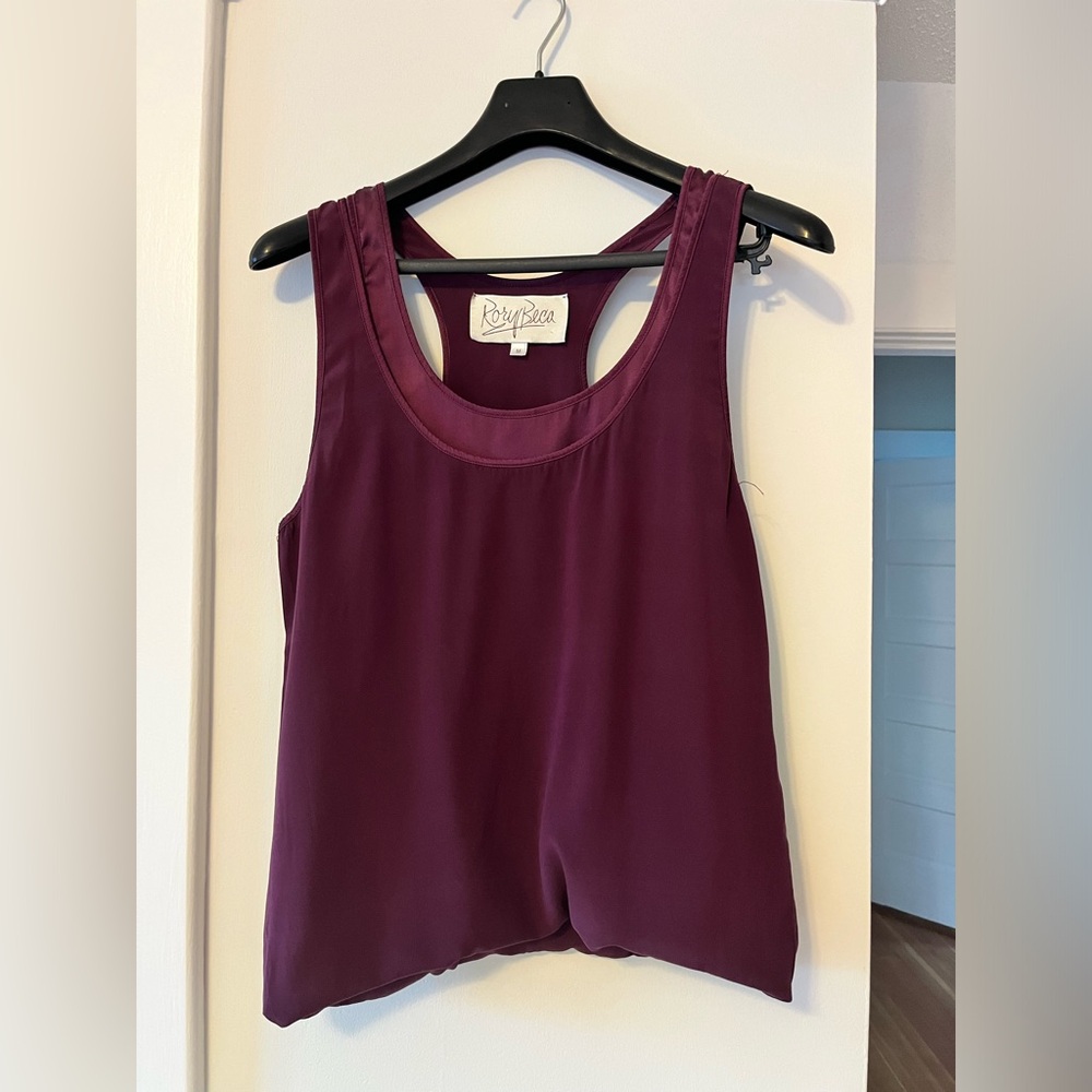 Beautiful Rory Beca Silk Bubble Top